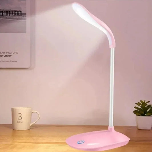 Lámpara LED de Escritorio con Carga USB 3 Niveles de Brillo | Táctil y Cuidado Visual